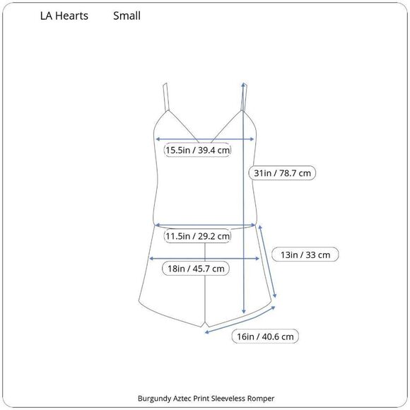 Burgundy Geometric Aztec Print Embroidered Keyhole Back Romper Small - Picture 16 of 16